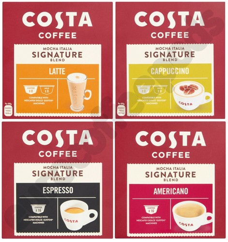 Costa Dolce Gusto Compatible Coffee 
