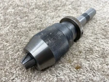 ALBRECHT KEYLESS DRILL CHUCK - J33 TAPER - 1/32" to 1/2"