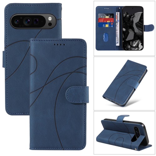 Custodia portafoglio magnetica in pelle per Google Pixel 9 Pro XL 9 8A 7A 6 - Foto 30 di 66