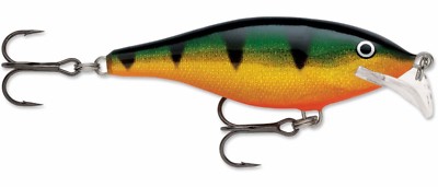 Rapala Scatter Rap Shad 07 SCRS07-P Perch 2 3//4/" 1//4 oz Evasive Sweeping Action