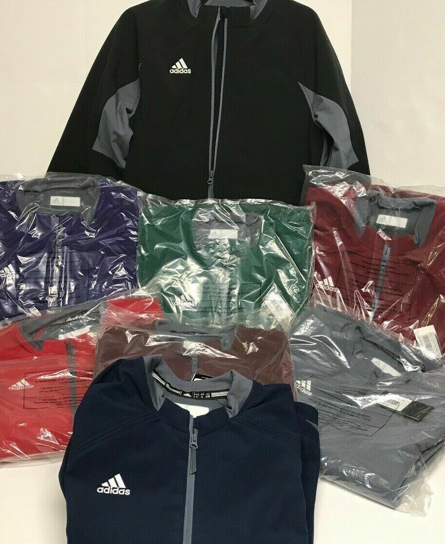 ADIDAS DUGOUT WARM FULL ZIP JACKET MANY COLORS SIZES MSRP$100