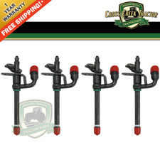 Re60062 Injector Set 4pk For John Deere Tractors 5210, 5303, 5310, 5320n, 5403+