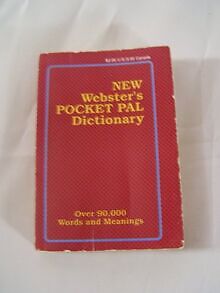 New Webster's Pocket Pal Dictionary | Buch | Zustand gut