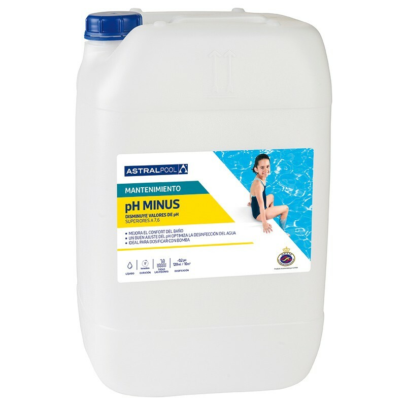 Minorador pH Minus líquido AstralPool 10 LITROS
