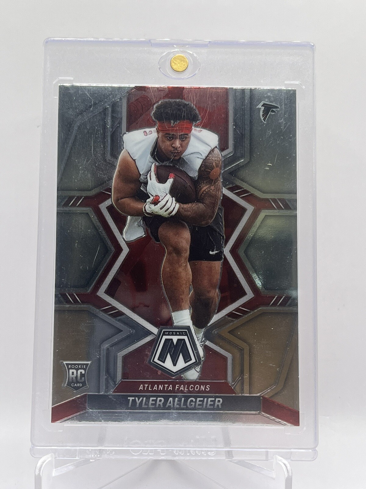 Tyler Allgeier 2022 Panini Mosaic Rookie Card #351 RC