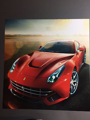 2014 Ferrari F12 Coupe Print, Picture, Poster, RARE!! Awesome L@@K