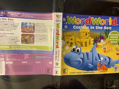 Word World-Castles in the Sea | Gwp Activity Sheet (DVD, 2011) for