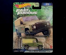 Hot Wheels Premium FAST & FURIOUS LAND ROVER DEFENDER 110