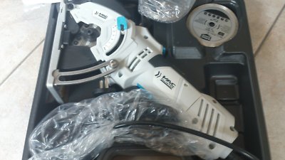 mini sierra nueva con maletin mac allister 500w tres dicos corte varios material