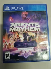 Agents of Mayhem (PS4 PlayStation 4) Day one edition tested no manual
