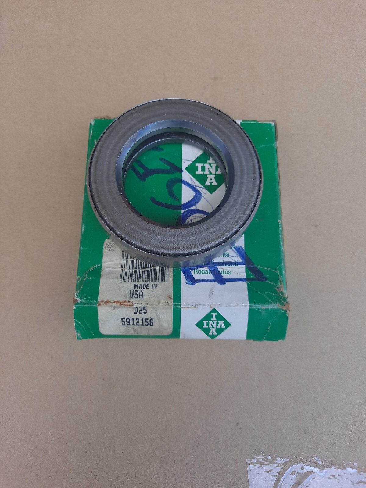 INA D25 Banded Ball Thrust Bearing 2" Bore for sale online eBay