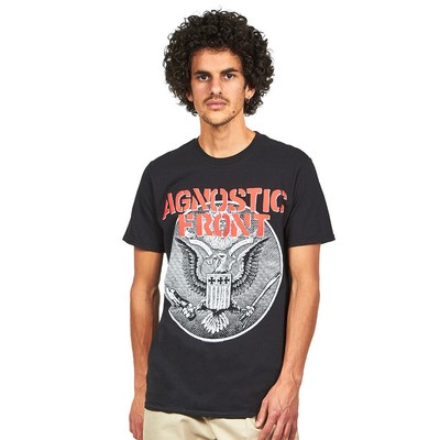 Agnostic Front - Against All Eagle T-Shirt Black