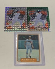 Cal Ripken Jr. Fleer Rookie/ Mosaic Green & Chrome Producers (3) Card Lot!