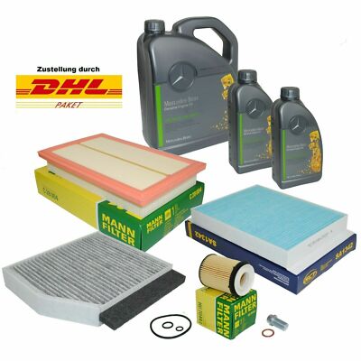 Filterpaket Mercedes E-Klasse W213 E200 E250 E300 E350 mit 7L Original 229.51