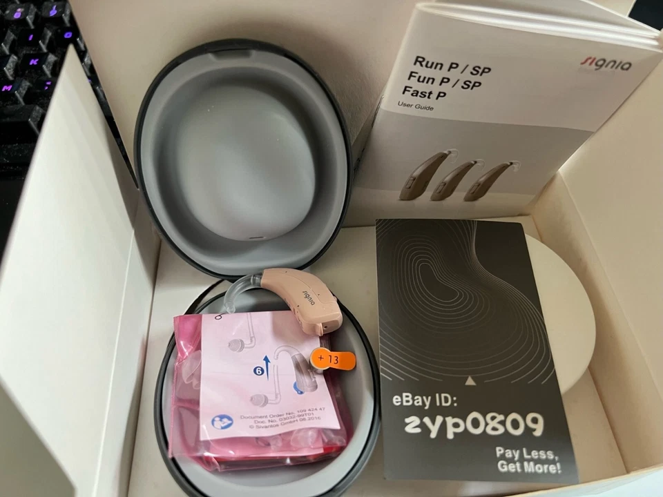 Новый цифровой слуховой аппарат Siemens Signia FUN P/Lotus 12 P для умеренной потери - Изображение 3 из 4