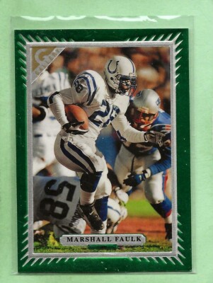 MARSHALL FAULK - 1997 Topps Gallery - #36 - Colts - Comb. Shipping