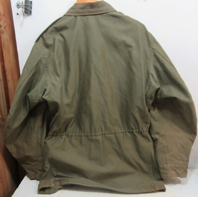 Vintage US Military Green Field Jacket 8405-255-8587 Size M | eBay