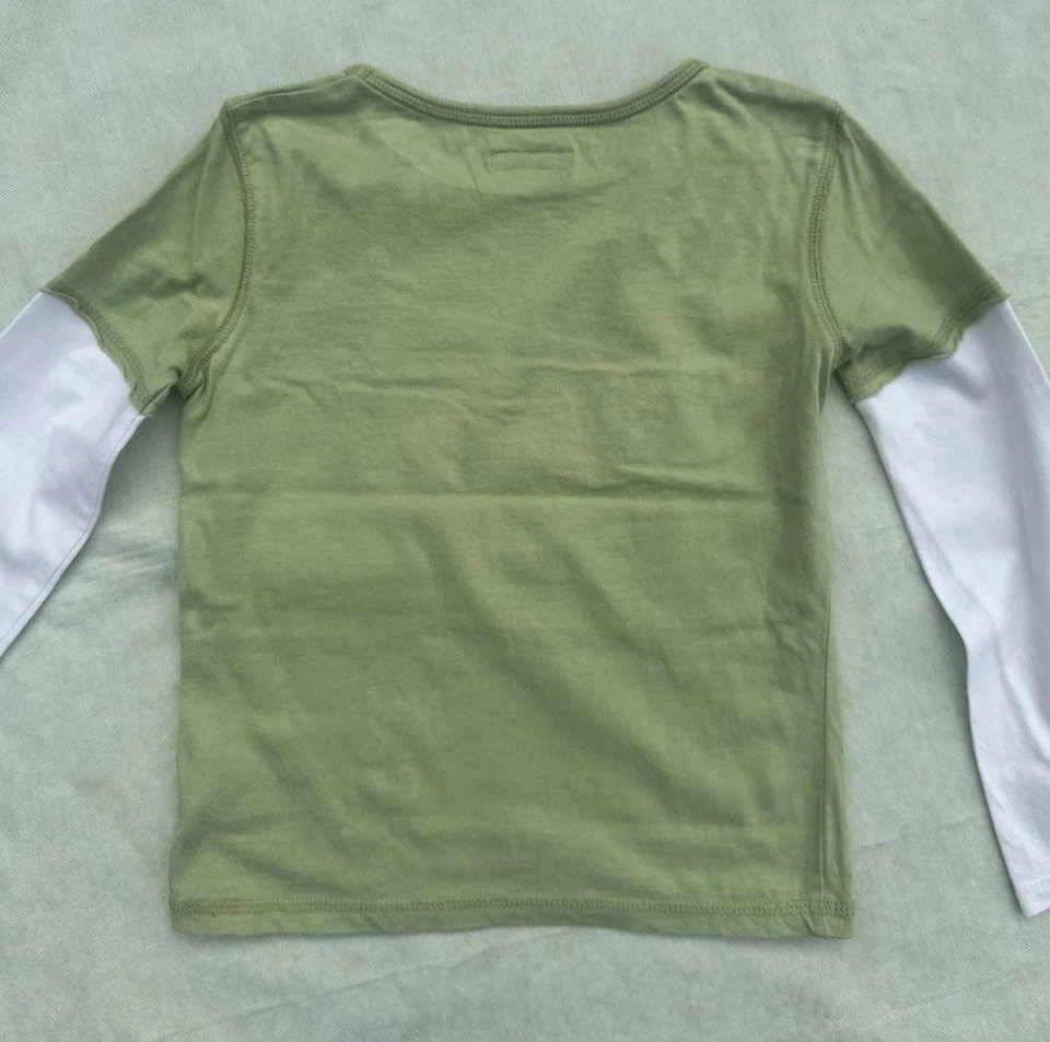Girls Cherokee Light Green Top Age 4-5  Yrs Height 110 cm - Image 2 of 3