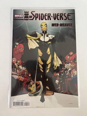 EDGE OF SPIDER-VERSE 5 ANKA WEB-WEAVER VARIANT MARVEL SPIDER-MAN 2022 SERIES