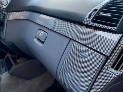 Interior Dash Trim Cover Set Fits For Daewoo Lanos 1997-Up 11 PCS Carbon Look - Изображение 4 из 4