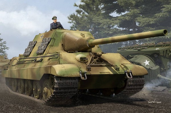 German Sd.Kfz.186 Jagdtiger (Henschel Production) - Hobby Boss - 84562-image