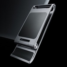 Adjustable Phone Stand Slim Desk 180  Rotate Foldable Metal Phone Holder Office