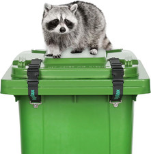 Trash Can Locks for Animals, Raccoon Bear Proof Trash Can Lock, Easy to Install,