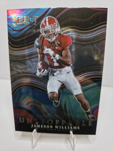 Jameson Williams #US-JW 2022 Panini Select Draft Picks Unstoppable card