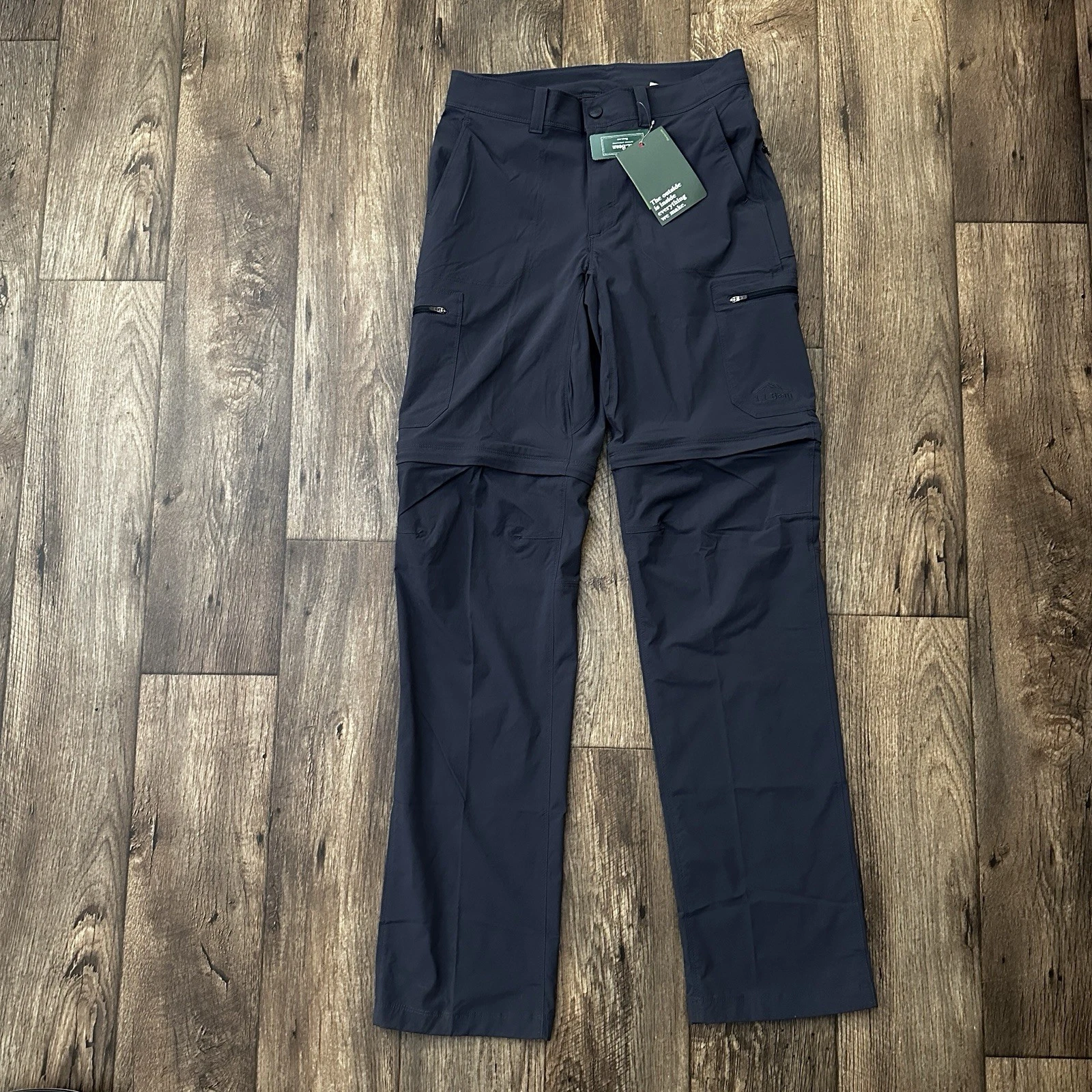 L.L. Bean UPF50+ Hiking 2 In 1 Pants Converts To Shorts Men’s Size 30x36 Navy
Opens in a new window