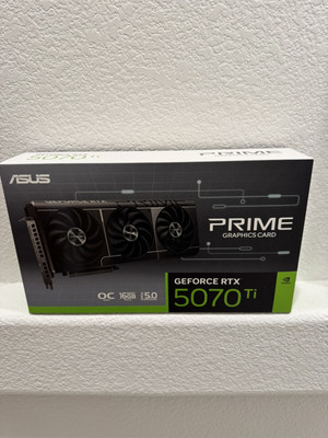 ASUS PRIME RTX 5070 Ti 16GB GDDR7 OC Edition Graphics Card IN HAND SHIP NOW