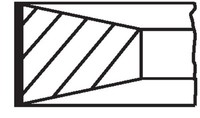 Mahle 001 RS 11114 0N0 Kolbenringsatz