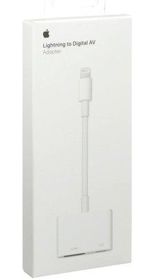 Apple Lightning to Digital AV Adapter White HDMI MW2P3AM/A
