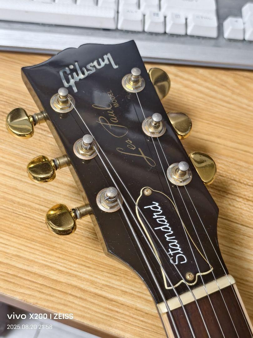 Beautiful Heathered Gibson Les Paul Standard Dc Plus | eBay