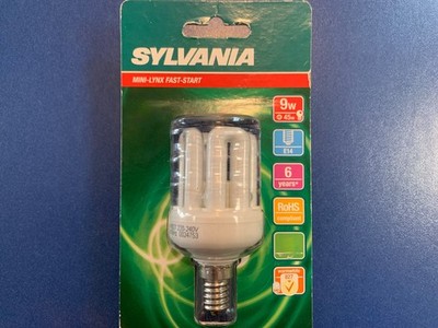 SYLVANIA Energiesprlampe 9W E14 MINI-LYNX 2700K Warm White 827 450lm Fast Start