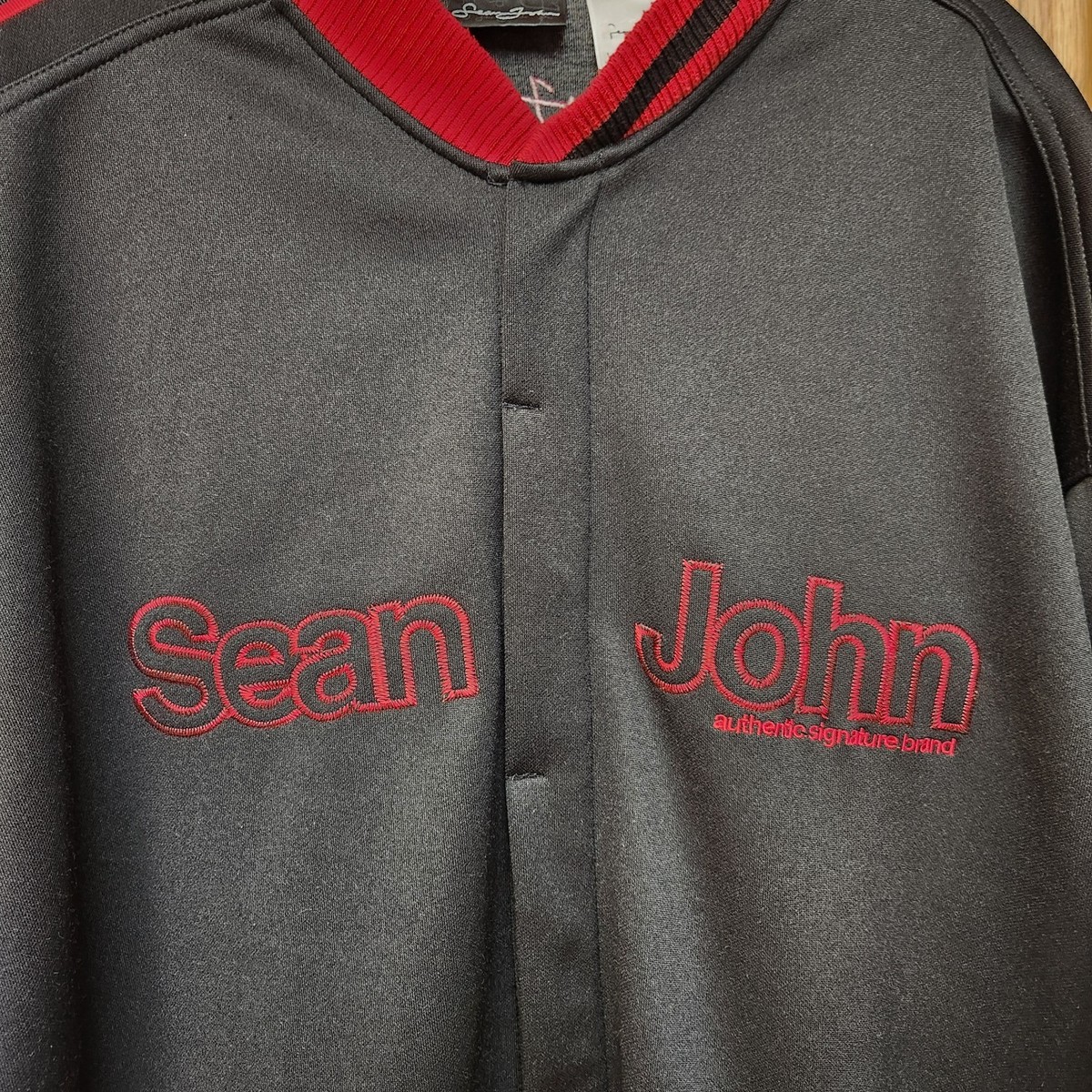 sean johnセットアップツナギ Sean John ショーンジョン メンズビッグサイズ セットアップ XL B系