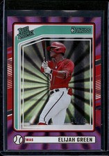 2024 Donruss #161 Elijah Green Pink Laser #/50