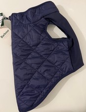 Image of Barbour - Field Reversible Dog Coat, Blue Navy, Medium -New With Tags RRP £54.95