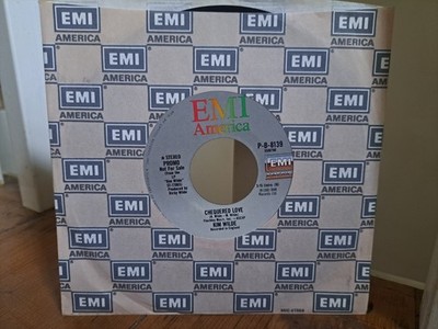Kim Wilde - Chequered Love - Scarce 1981 USA promo 7'' w/ company sleeve