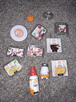 ZURU (MGA) Master Chef Series Accessories Extras *read Description* Empty 45pcs