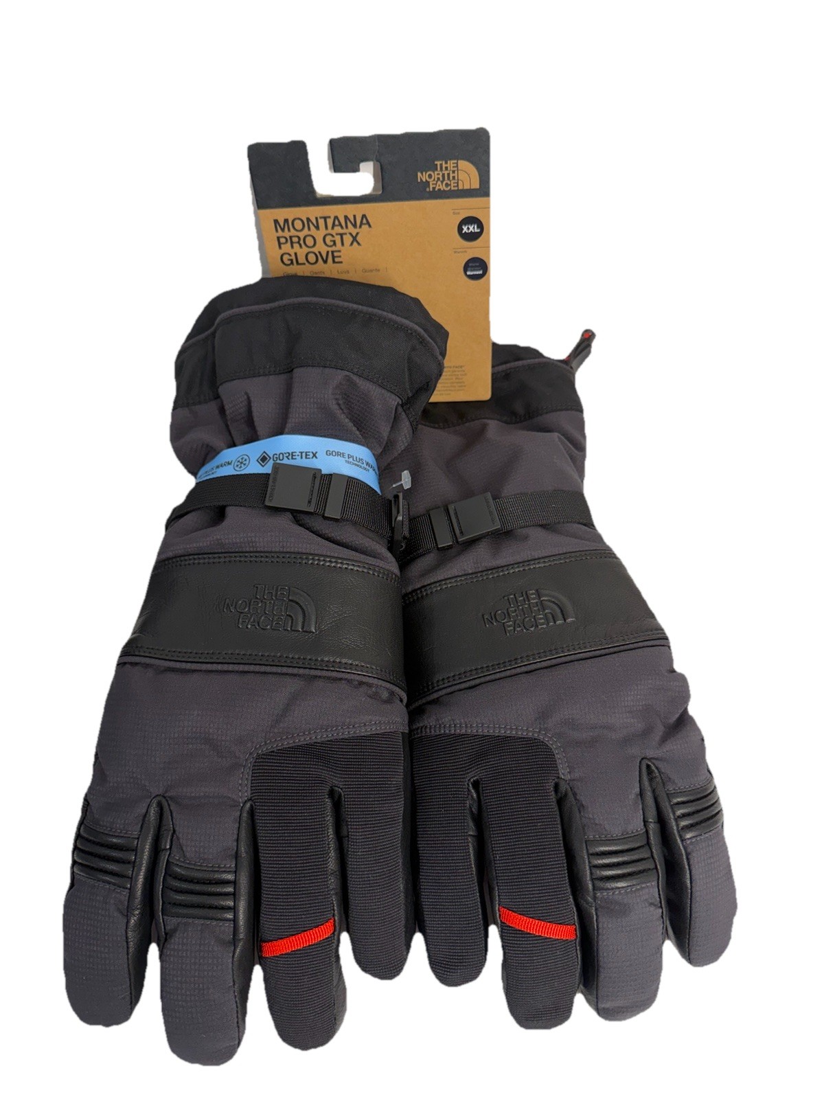Guantes de esquí snowboard The North Face Montana Pro GTX cuero GORE-TEX XL NUEVOS CON ETIQUETAS $150