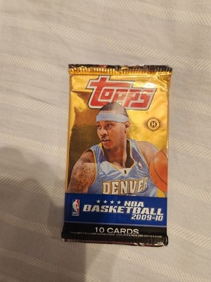 2009-10 TOPPS BASKETBALL CARD HOBBY PACK POS.CURRY CHROME SUPER REFRACTOR ROOKIE