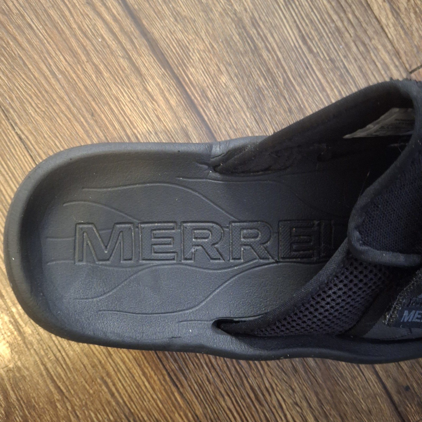 Merrell sandali donna slide neri capanna ultra slip on casual J005886 taglia 10