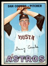 1967 Topps Danny Coombs Houston Astros #464 EX-EXMT Semi-High #