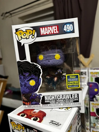 Funko Pop Marvel Nightcrawler #490 Convención de Verano 2020 Exclusivo Edición Limitada