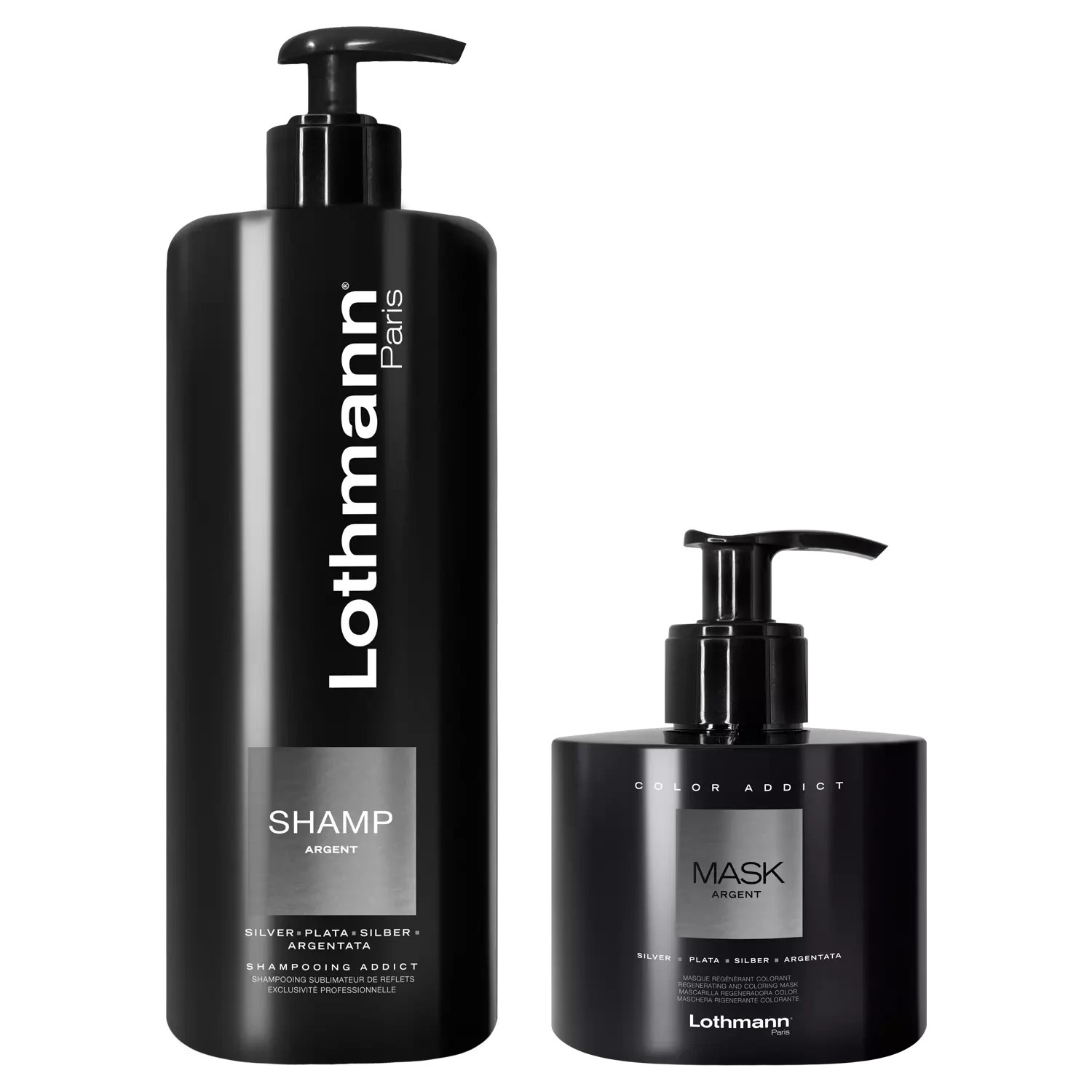 Cheveux blonds cassants : solution Lothmann Paris shampooing 500ml et masque
