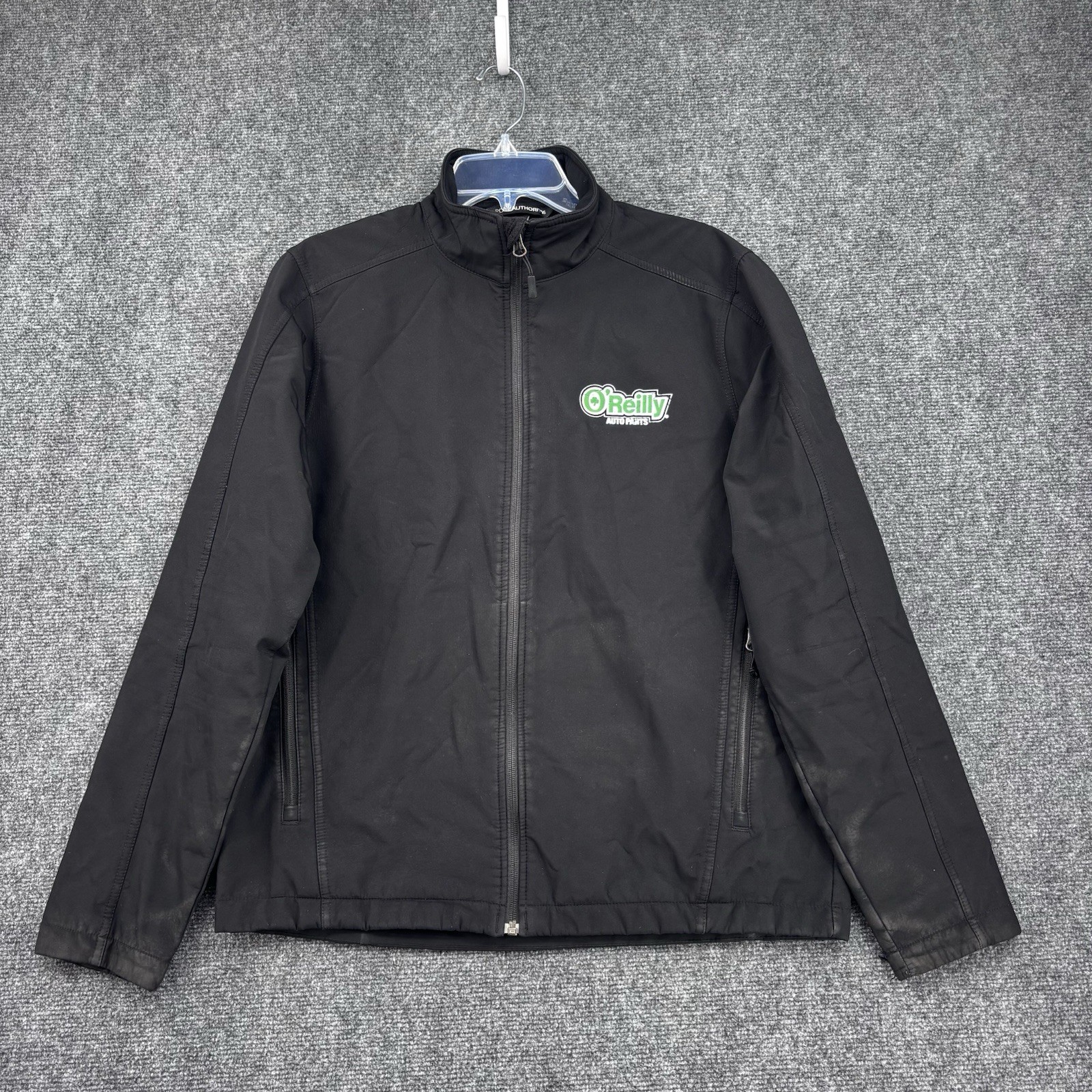 Port Authority Black Core Soft Shell Uniform Jack… - image 1