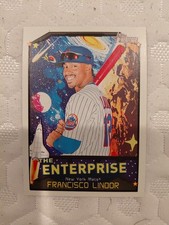 2026 Topps Heritage #TE-FL Francisco Lindor The Enterprise