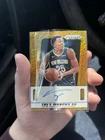 2024 PANINI PRIZM DECA SIGNATURES TREY MURPHY III GOLD SHIMMER FOTL /10
