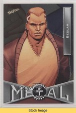 2020 Upper Deck Marvel X-Men Metal Universe Black Bedlam #6 READ 0nk2