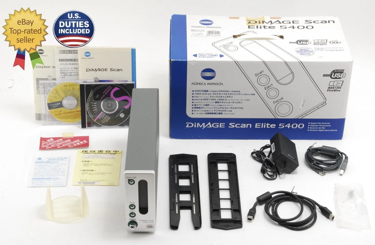 Minolta Dimage Scan for sale - eBay
